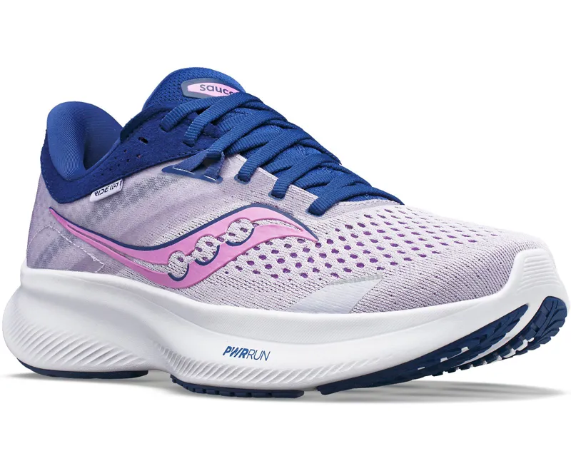 Saucony Women's Ride 16 Mauve/Indigo-2